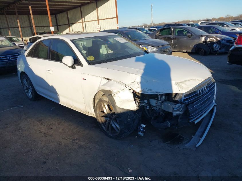 2017 AUDI A4 ULTRA PREMIUM - WAUKMAF45HN04281