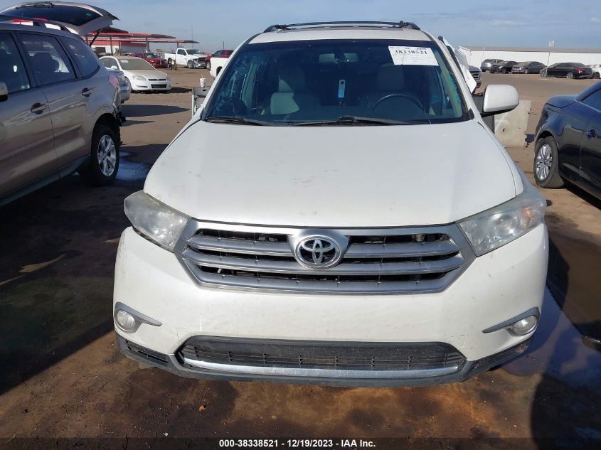 2013 TOYOTA HIGHLANDER PLUS/SE - 5TDBK3EH9DS240170