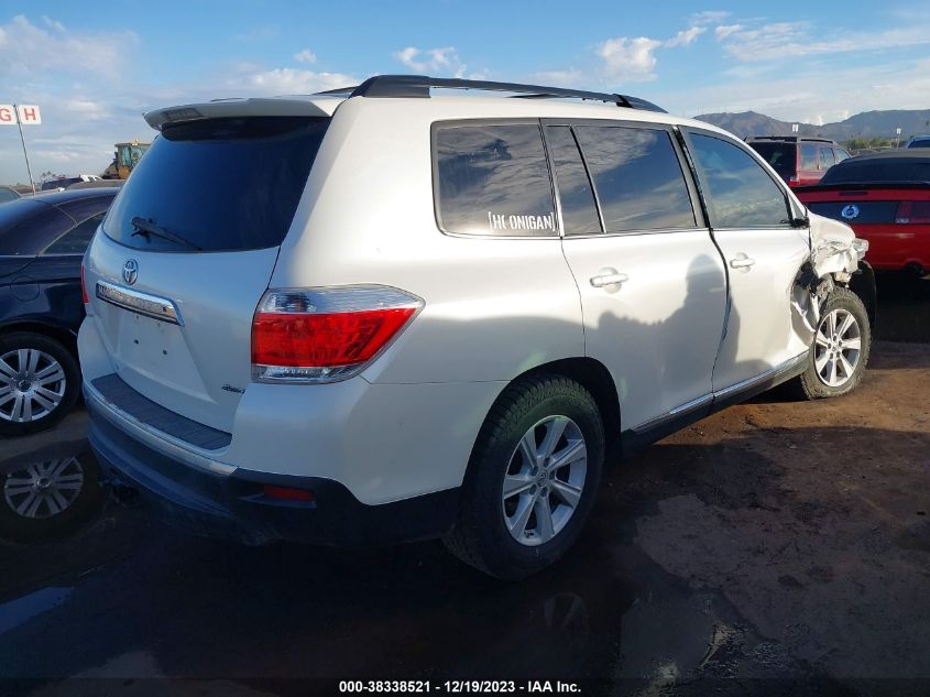 2013 TOYOTA HIGHLANDER PLUS/SE - 5TDBK3EH9DS240170