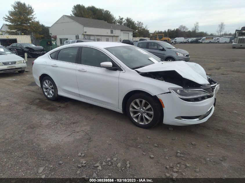 2015 CHRYSLER 200 C - 1C3CCCCB0FN736035