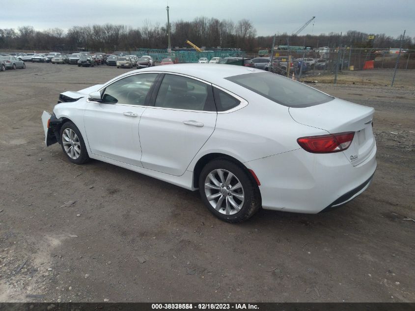 2015 CHRYSLER 200 C - 1C3CCCCB0FN736035