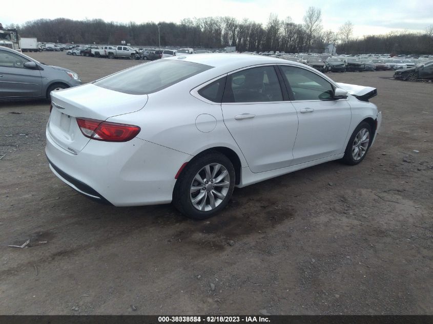 2015 CHRYSLER 200 C - 1C3CCCCB0FN736035