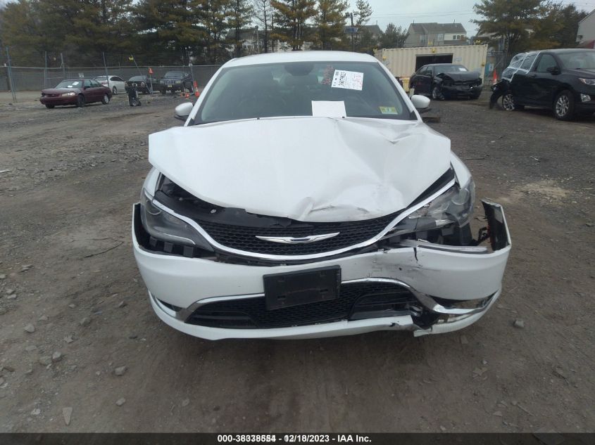 2015 CHRYSLER 200 C - 1C3CCCCB0FN736035
