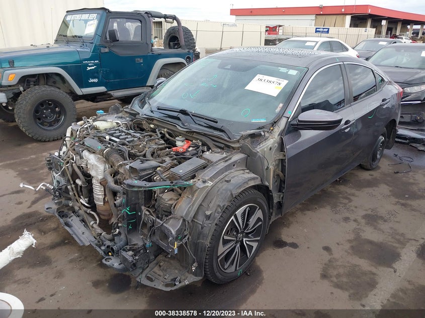 VIN 19XFC1F44HE031806 2017 HONDA CIVIC EX