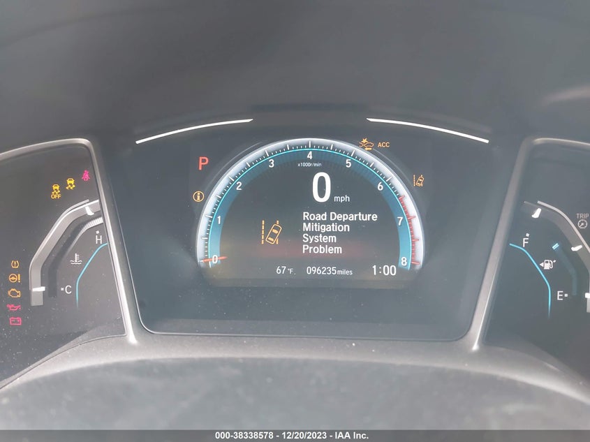 VIN 19XFC1F44HE031806 2017 HONDA CIVIC EX