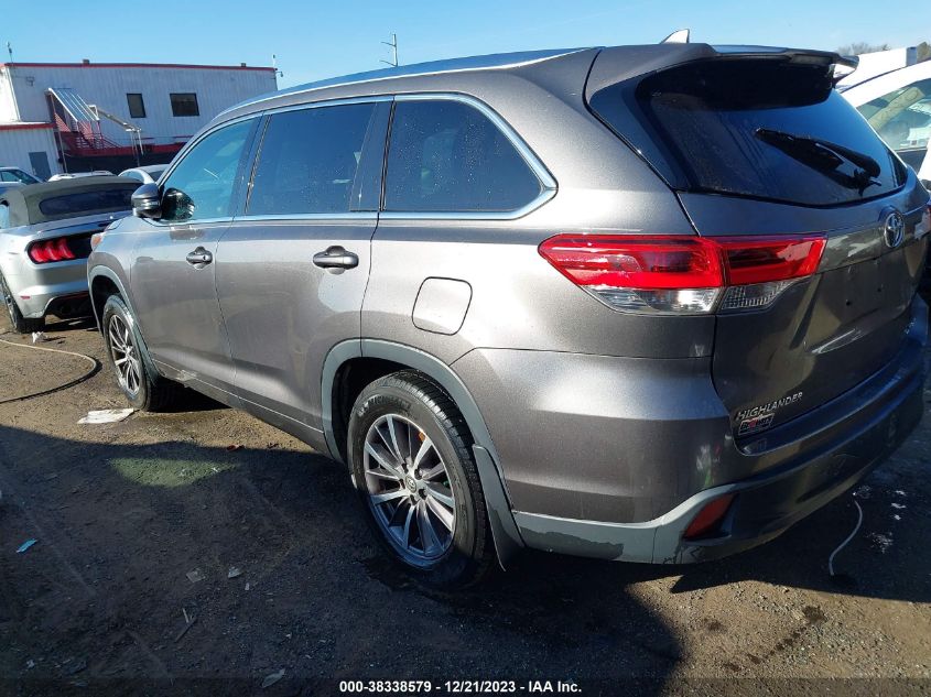 2018 TOYOTA HIGHLANDER SE/XLE - 5TDJZRFH6JS528085