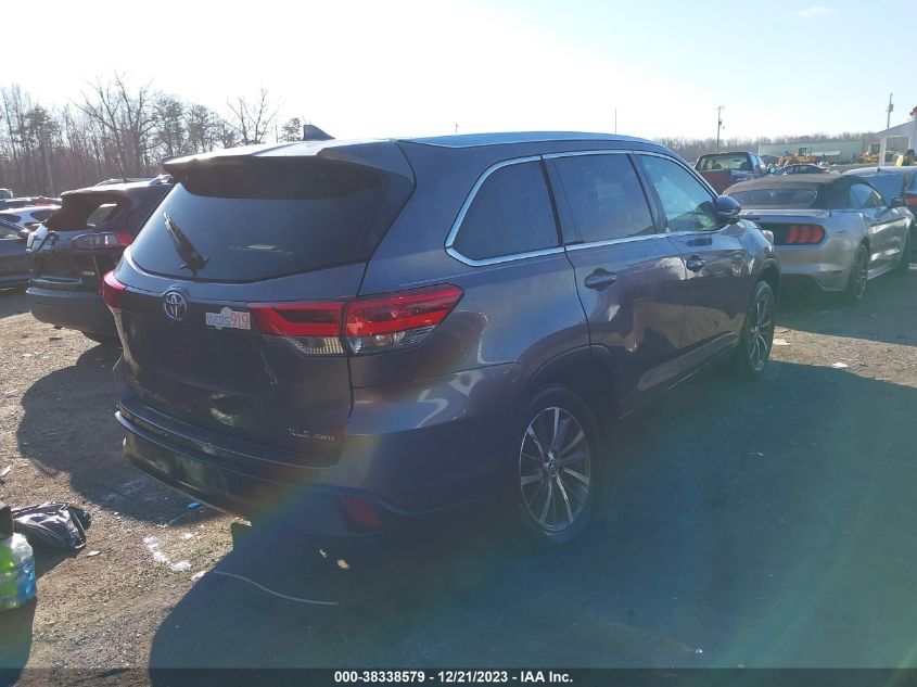 2018 TOYOTA HIGHLANDER SE/XLE - 5TDJZRFH6JS528085