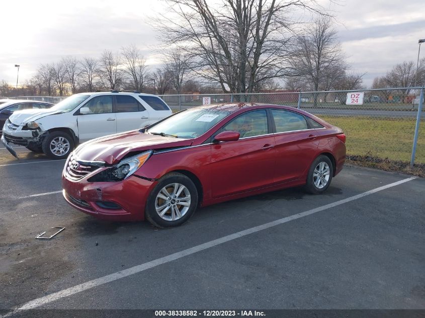 2013 HYUNDAI SONATA GLS - 5NPEB4ACXDH709981