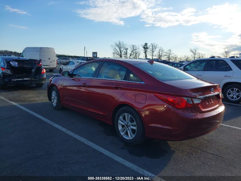 2013 HYUNDAI SONATA GLS - 5NPEB4ACXDH709981