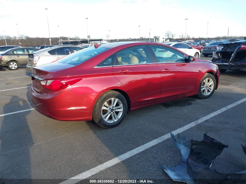 2013 HYUNDAI SONATA GLS - 5NPEB4ACXDH709981