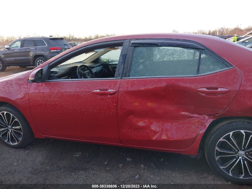 2015 TOYOTA COROLLA S - 2T1BURHE9FC384828