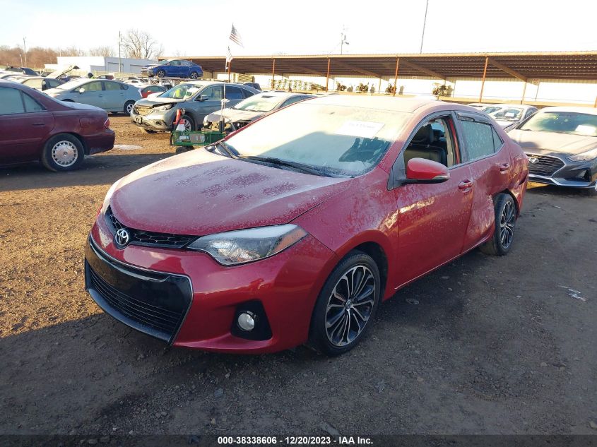 2015 TOYOTA COROLLA S - 2T1BURHE9FC384828