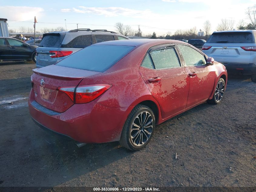 2015 TOYOTA COROLLA S - 2T1BURHE9FC384828