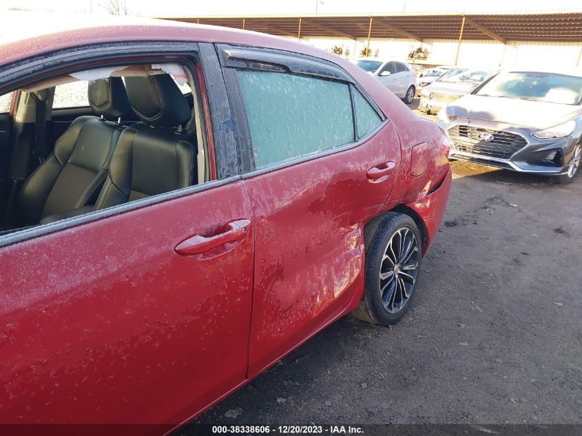 2015 TOYOTA COROLLA S - 2T1BURHE9FC384828