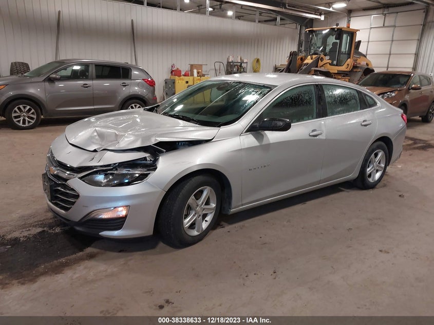 VIN 1G1ZC5ST3LF043728 2020 CHEVROLET MALIBU LS