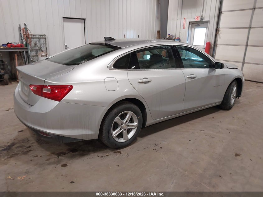 VIN 1G1ZC5ST3LF043728 2020 CHEVROLET MALIBU LS