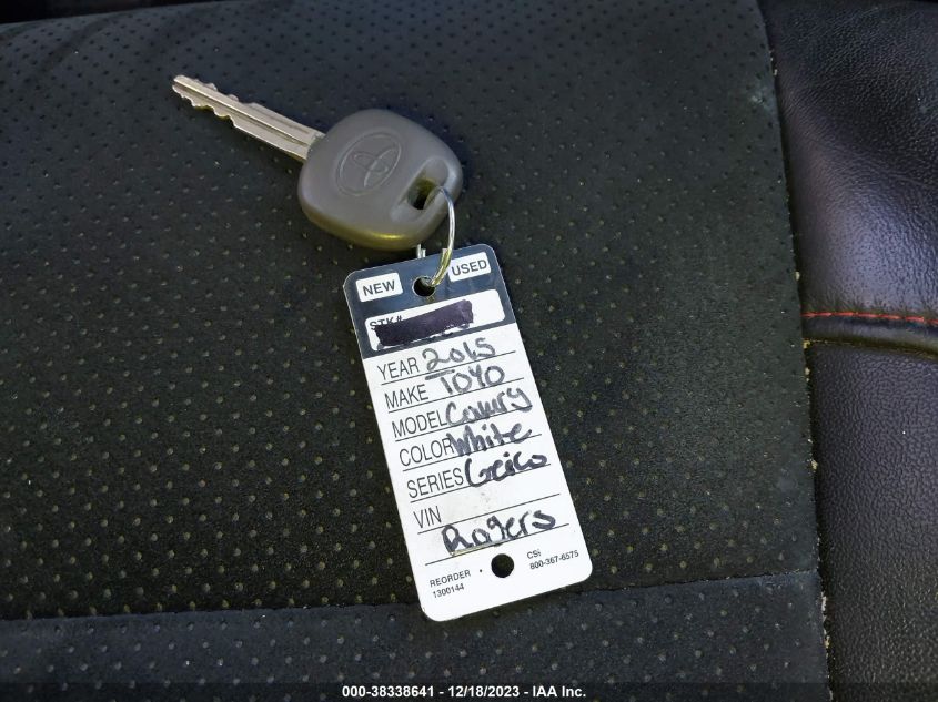 2015 TOYOTA CAMRY XSE - 4T1BF1FK1FU919072