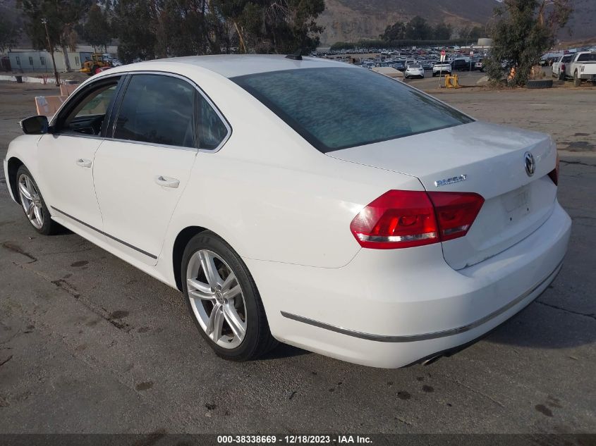 2014 VOLKSWAGEN PASSAT SE - 1VWBN7A37EC116651