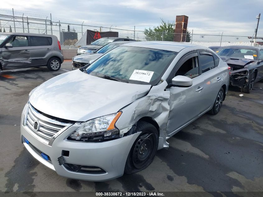 2015 NISSAN SENTRA S - 3N1AB7AP7FY292217