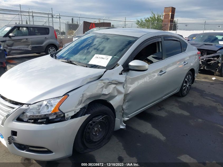 2015 NISSAN SENTRA S - 3N1AB7AP7FY292217