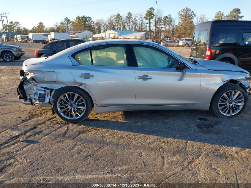 2018 INFINITI Q50 3.0T LUXE - JN1EV7AR8JM432250