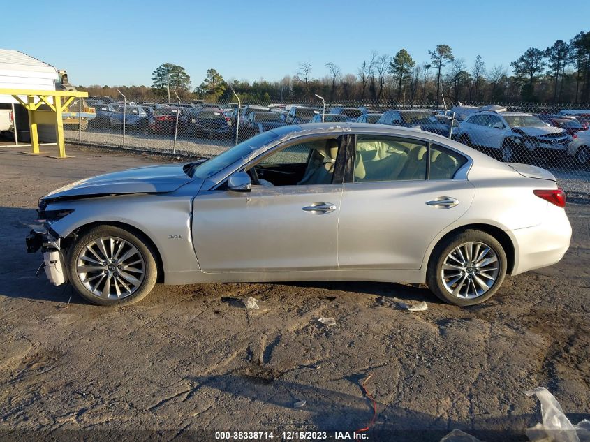 2018 INFINITI Q50 3.0T LUXE - JN1EV7AR8JM432250