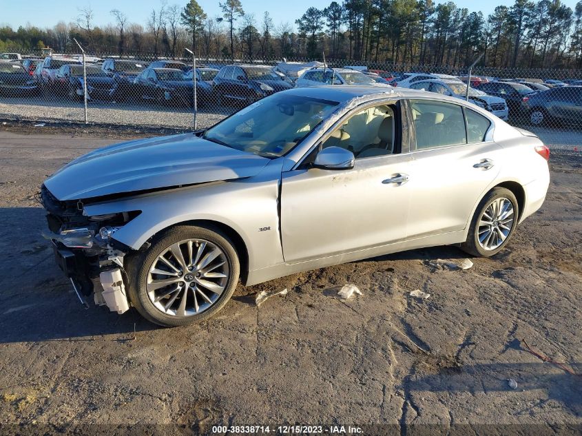 2018 INFINITI Q50 3.0T LUXE - JN1EV7AR8JM432250