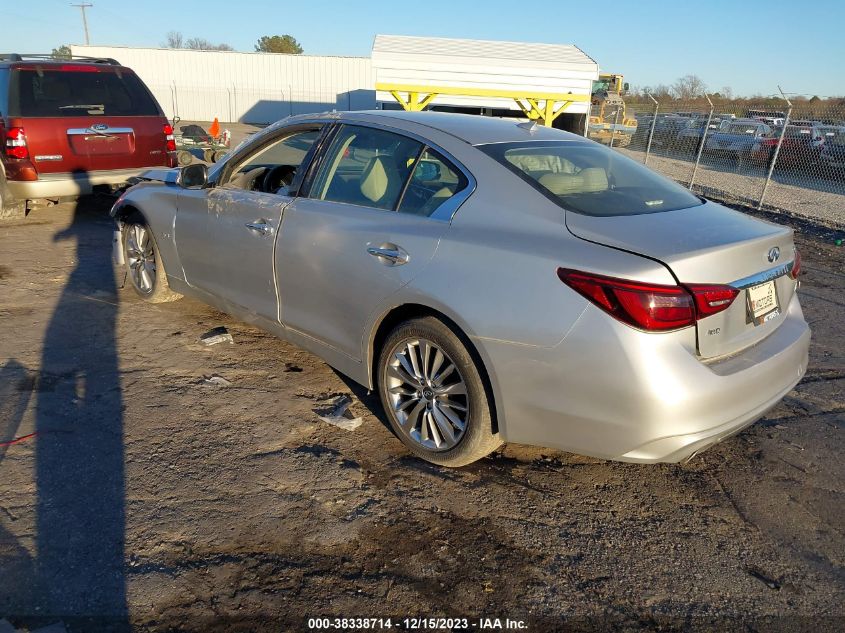 2018 INFINITI Q50 3.0T LUXE - JN1EV7AR8JM432250