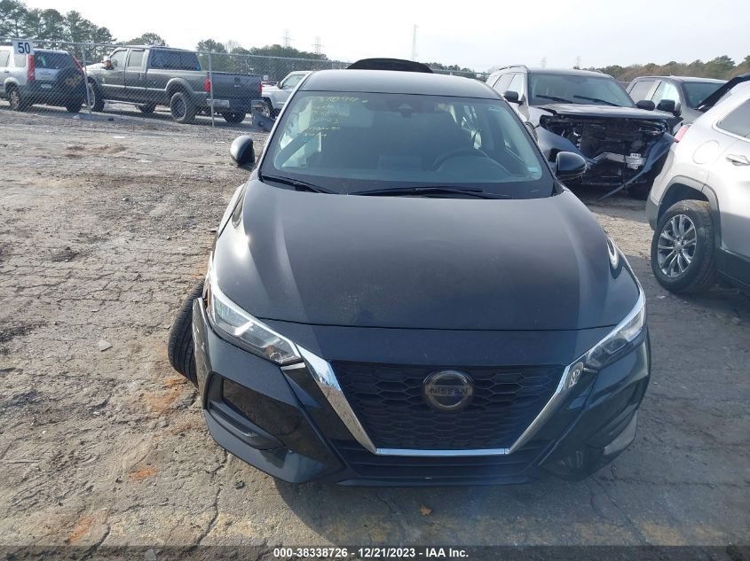 2022 NISSAN SENTRA SV XTRONIC CVT - 3N1AB8CV9NY291358