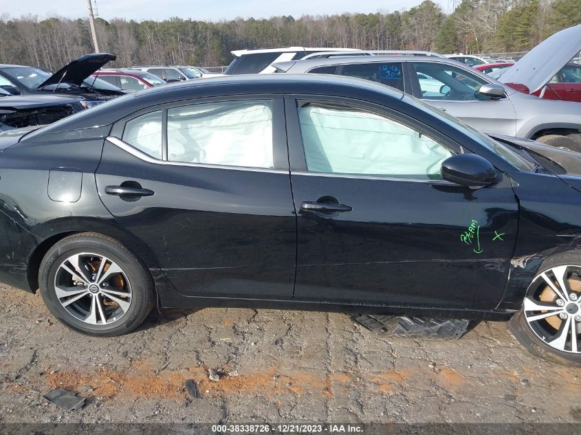 2022 NISSAN SENTRA SV XTRONIC CVT - 3N1AB8CV9NY291358