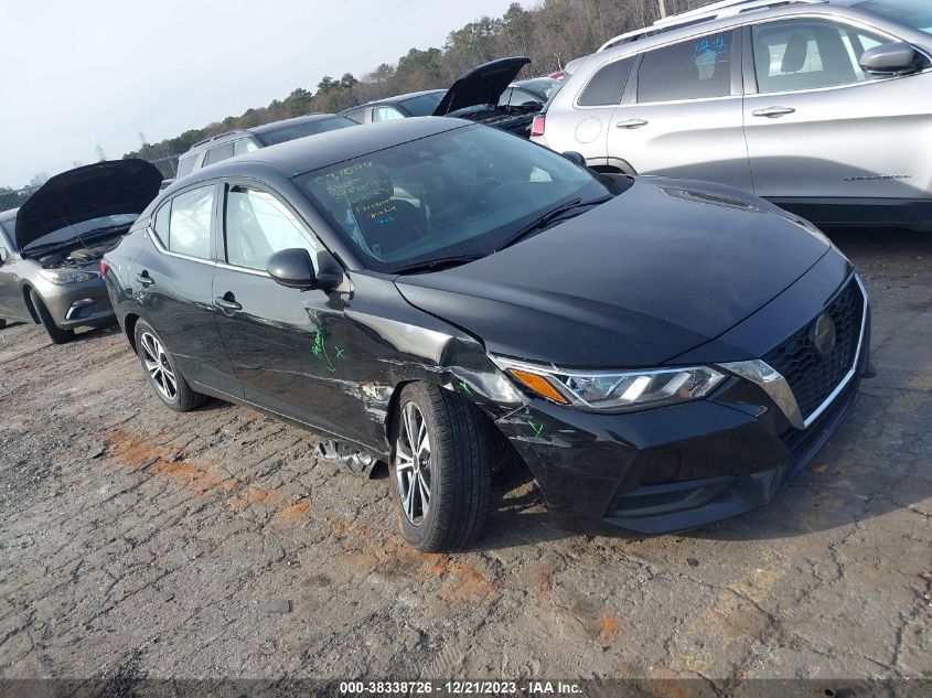 2022 NISSAN SENTRA SV XTRONIC CVT - 3N1AB8CV9NY291358