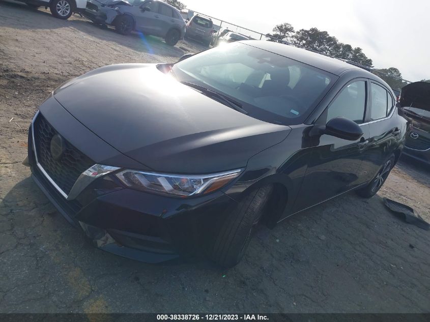 2022 NISSAN SENTRA SV XTRONIC CVT - 3N1AB8CV9NY291358