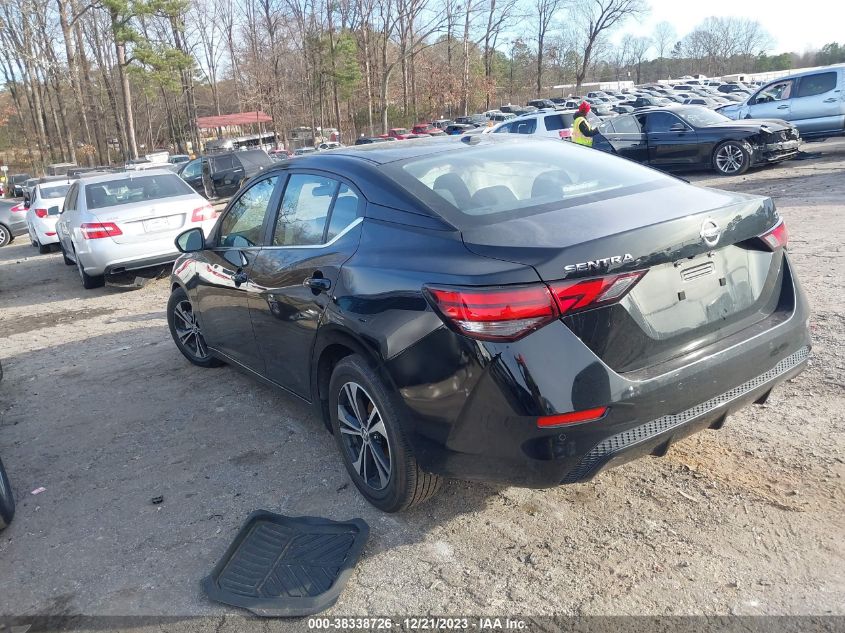 2022 NISSAN SENTRA SV XTRONIC CVT - 3N1AB8CV9NY291358