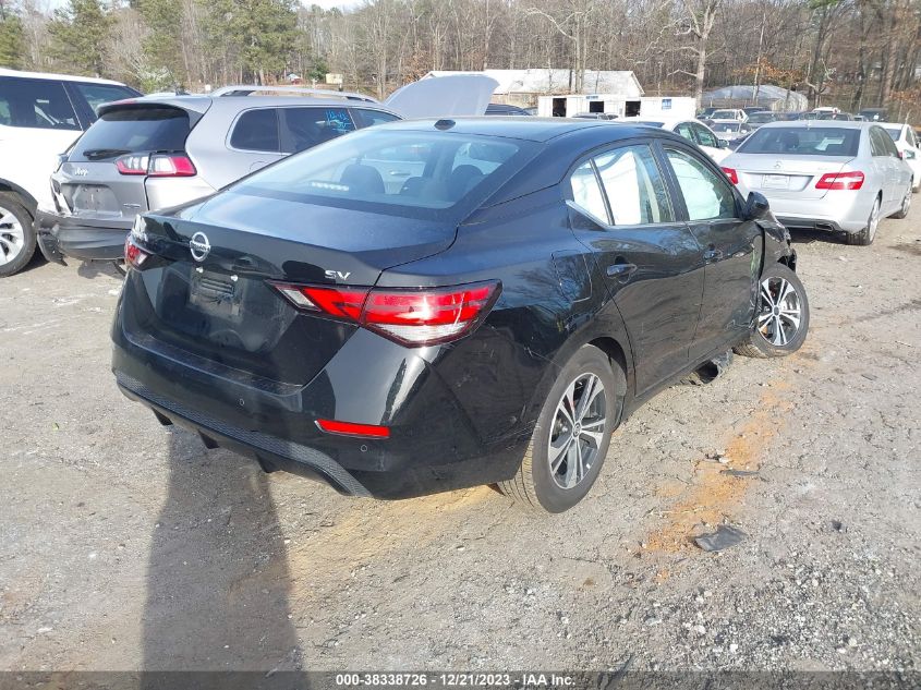 2022 NISSAN SENTRA SV XTRONIC CVT - 3N1AB8CV9NY291358