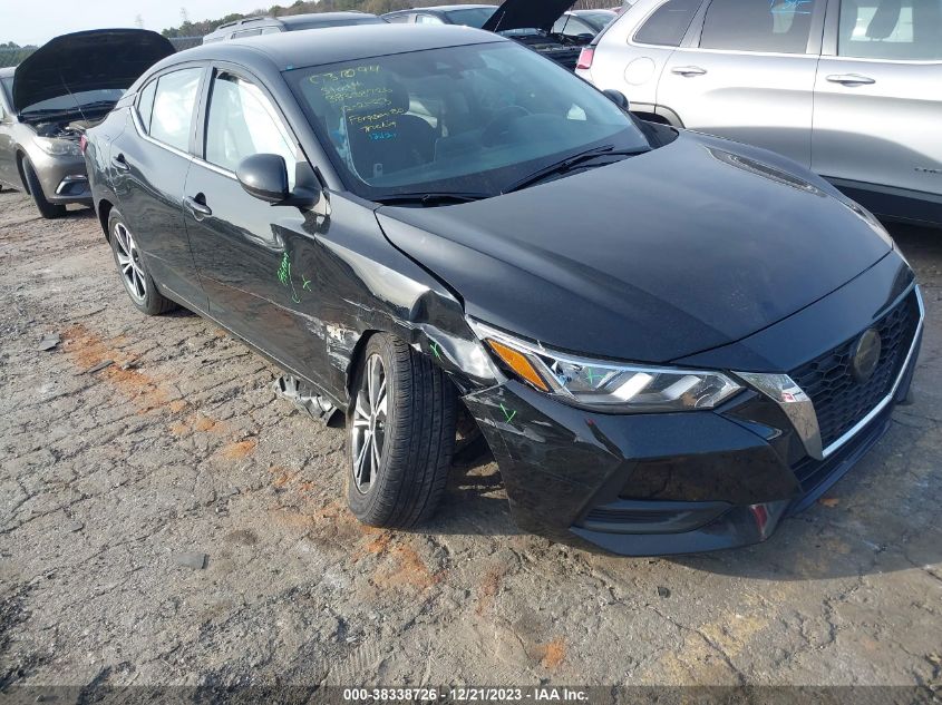 2022 NISSAN SENTRA SV XTRONIC CVT - 3N1AB8CV9NY291358