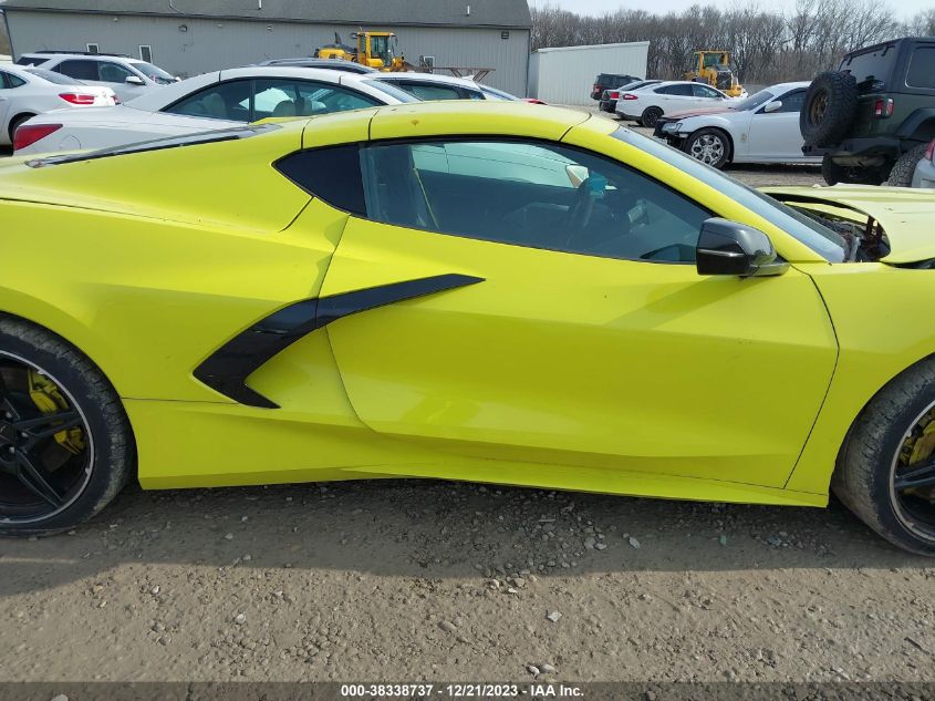 2021 CHEVROLET CORVETTE STINGRAY STINGRAY 3LT - 1G1YC2D4XM5125494