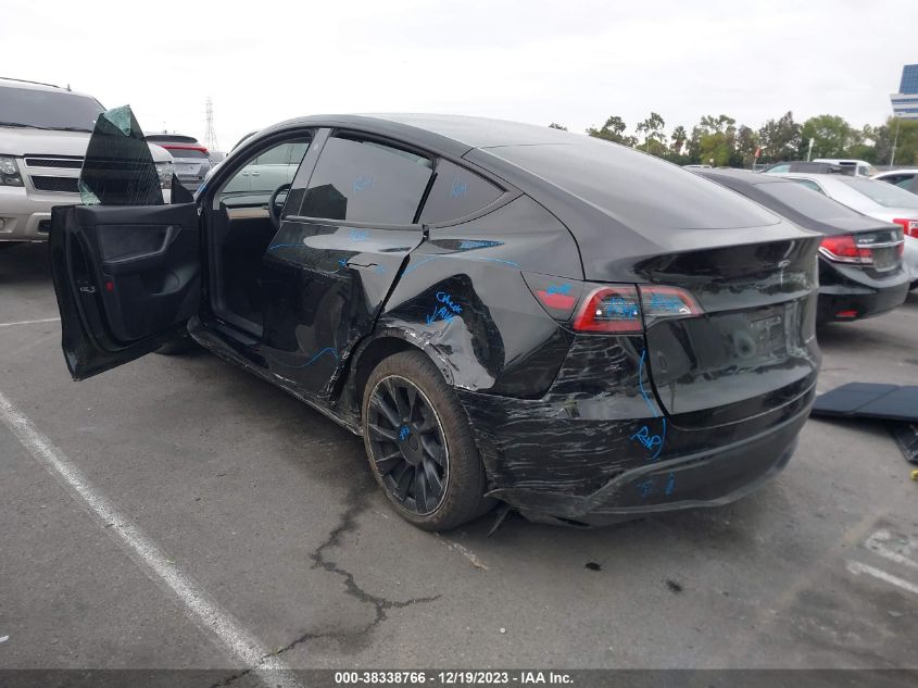 2022 TESLA MODEL Y - 7SAYGDEEXNF350998