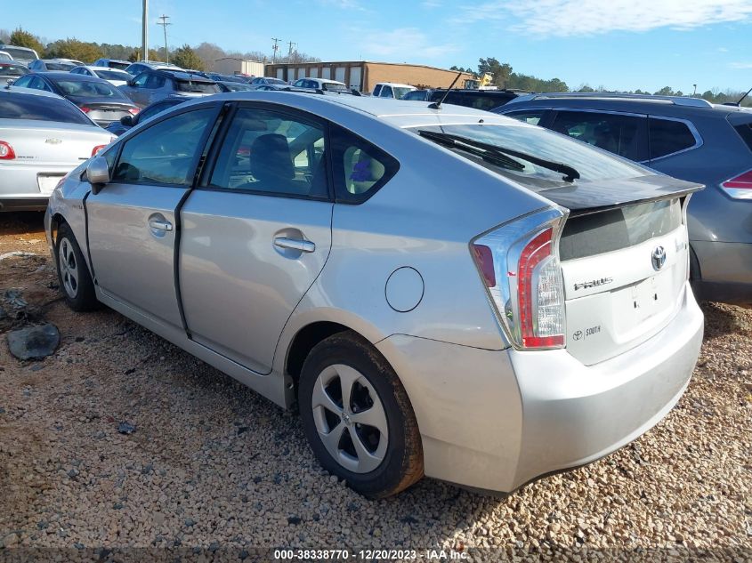 2013 TOYOTA PRIUS TWO - JTDKN3DU4D5647860