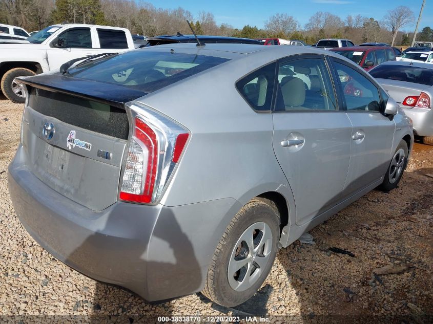 2013 TOYOTA PRIUS TWO - JTDKN3DU4D5647860