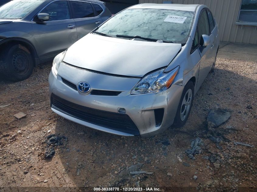 2013 TOYOTA PRIUS TWO - JTDKN3DU4D5647860