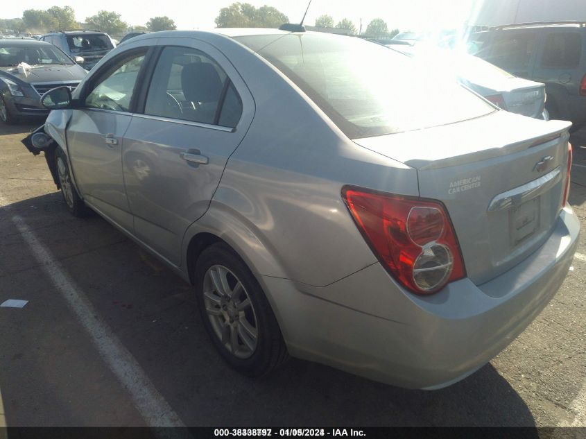 2016 CHEVROLET SONIC LT AUTO - 1G1JC5SH5G4117953