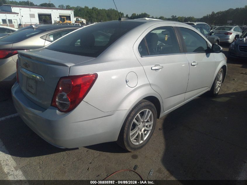 2016 CHEVROLET SONIC LT AUTO - 1G1JC5SH5G4117953