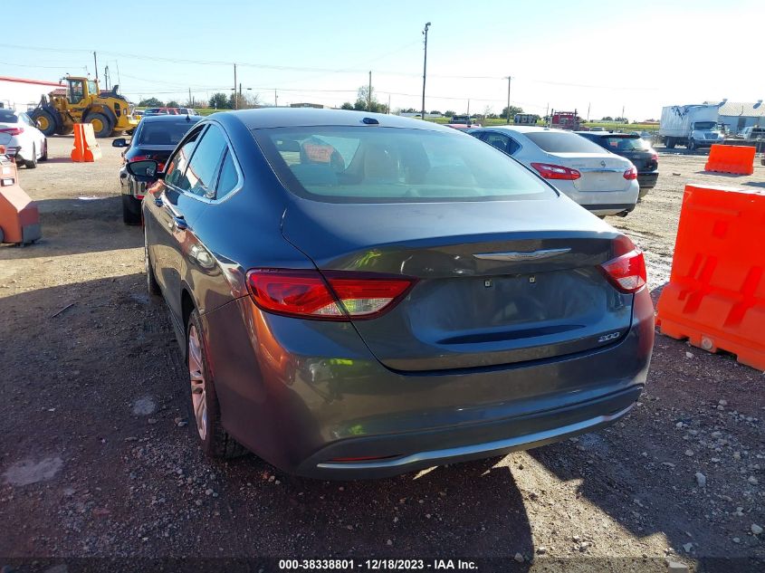 2015 CHRYSLER 200 LIMITED - 1C3CCCAB5FN543348