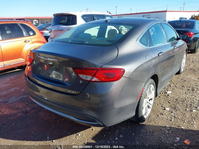 2015 CHRYSLER 200 LIMITED - 1C3CCCAB5FN543348