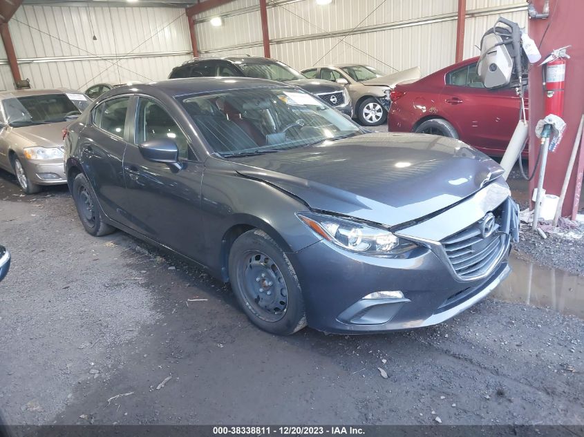 2016 MAZDA MAZDA3 I SPORT - 3MZBM1T72GM260545