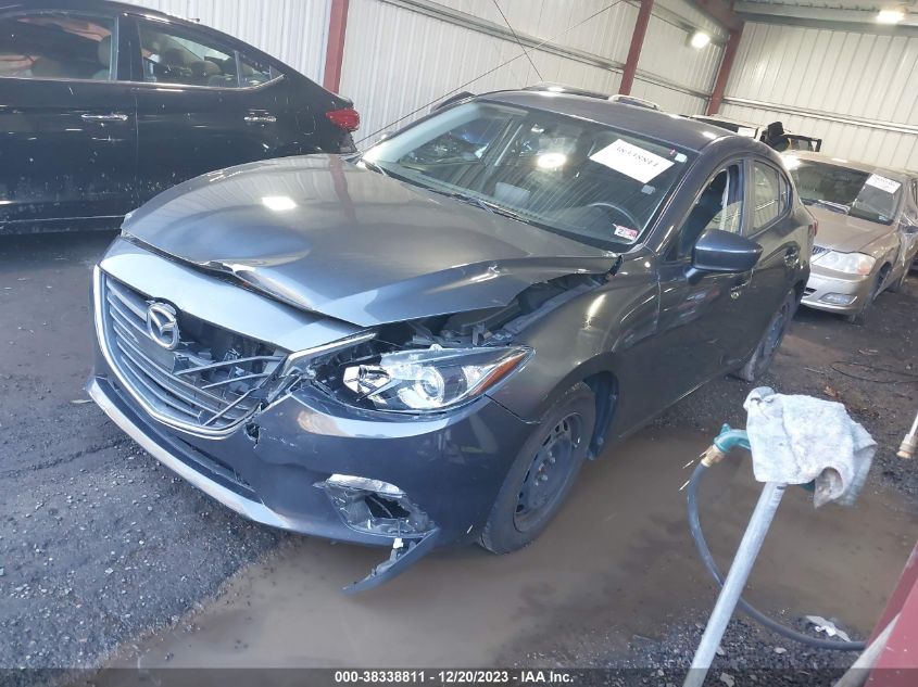 2016 MAZDA MAZDA3 I SPORT - 3MZBM1T72GM260545