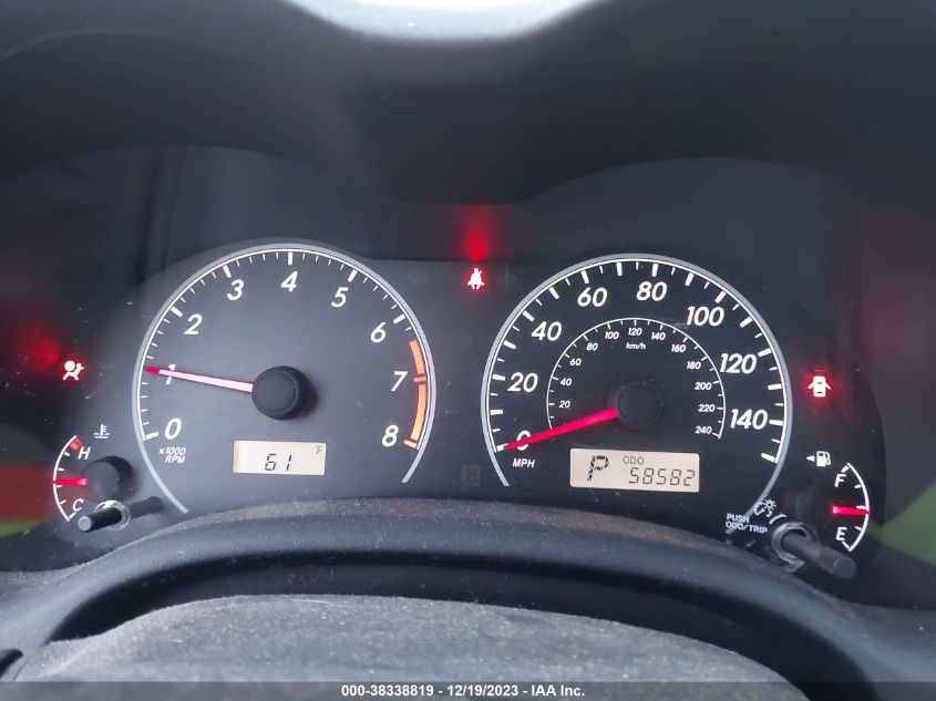 2013 TOYOTA COROLLA S/LE - 5YFBU4EE6DP120440