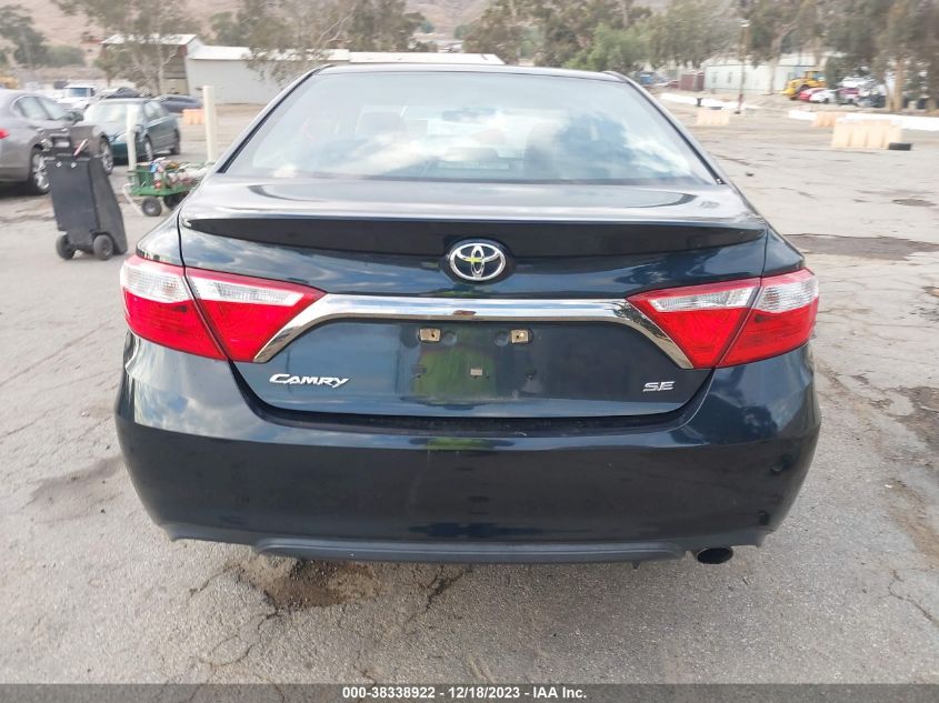 2016 TOYOTA CAMRY SE - 4T1BF1FK6GU180380