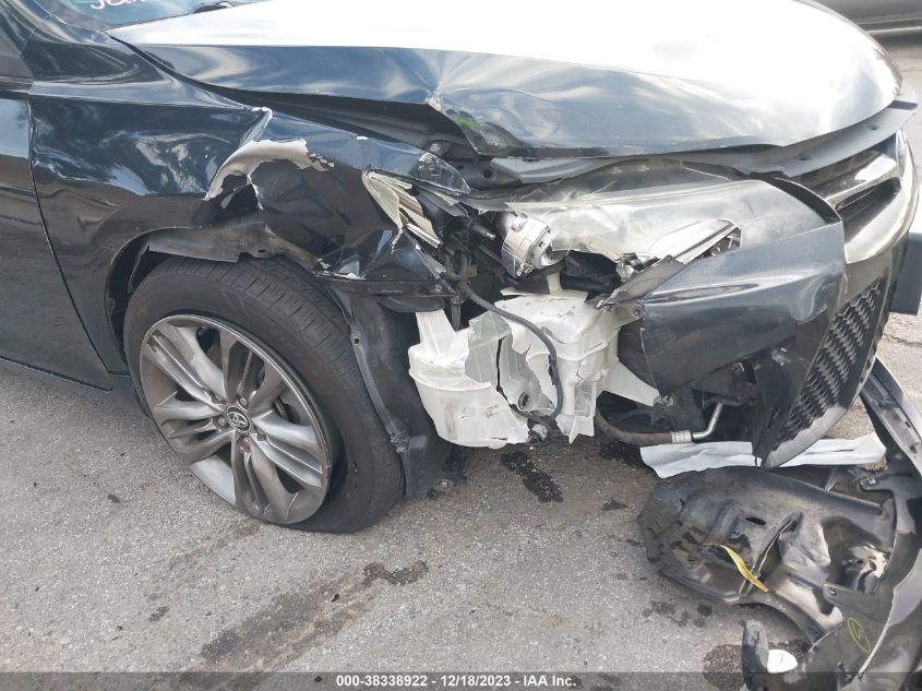 2016 TOYOTA CAMRY SE - 4T1BF1FK6GU180380
