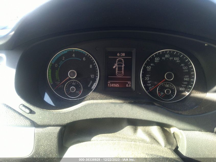 2013 VOLKSWAGEN JETTA HYBRID SEL 3VW637AJ0DM315849